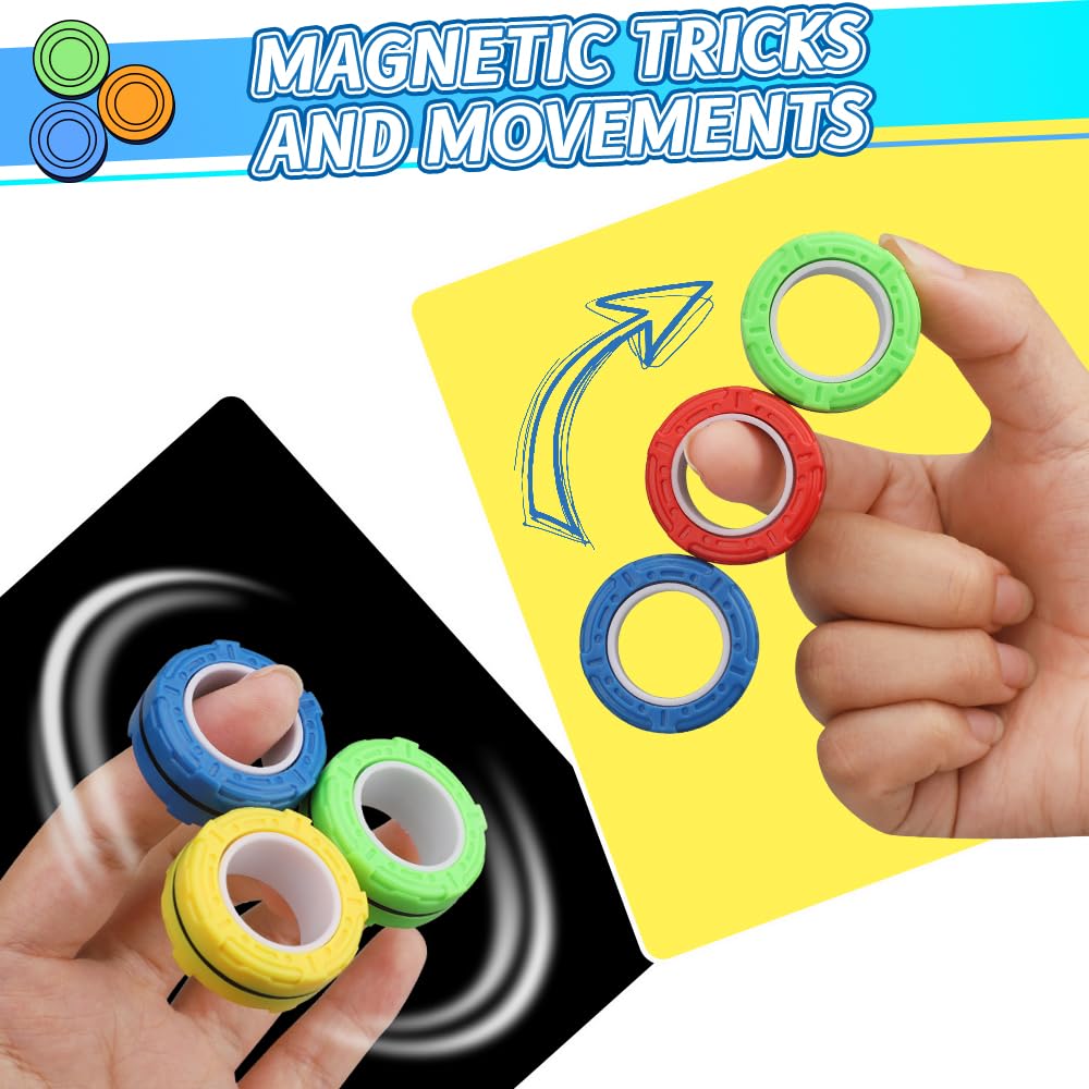Spinner magnétique à doigts