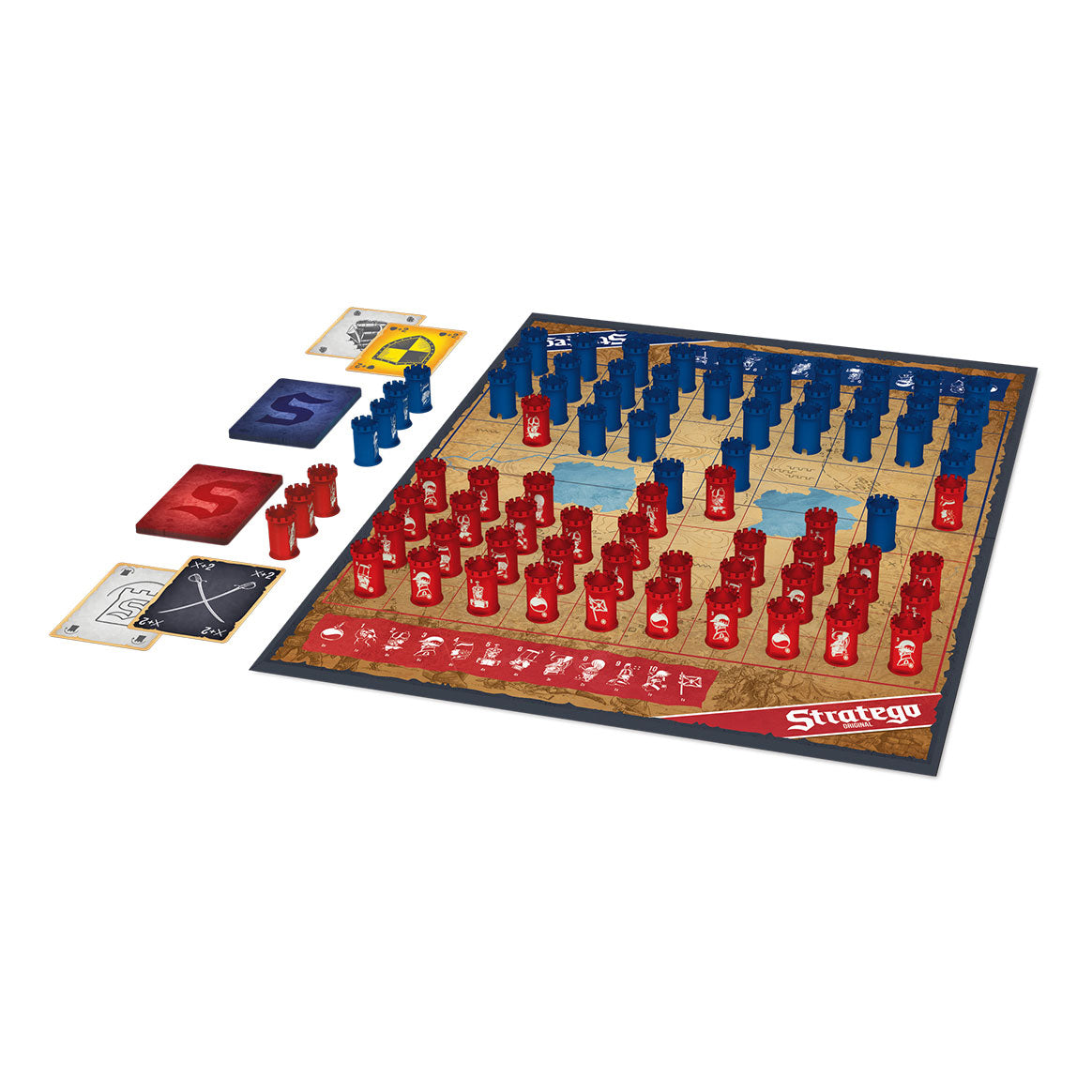 Stratego - Original Avec Cartes De Combat (bil)