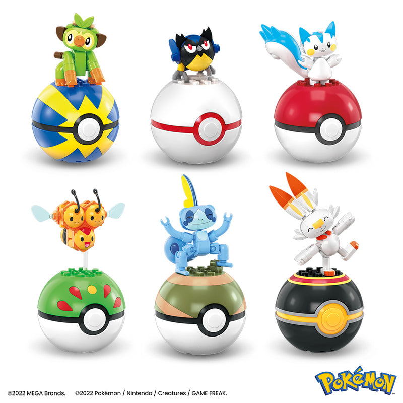 Mega Pokémon - Poké Ball Pokémon Génération assort