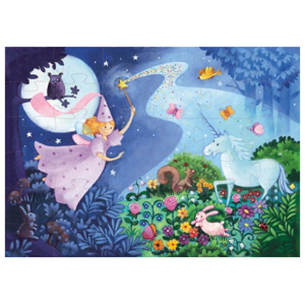 Silhouette Puzzle / Fairy / 36 pcs