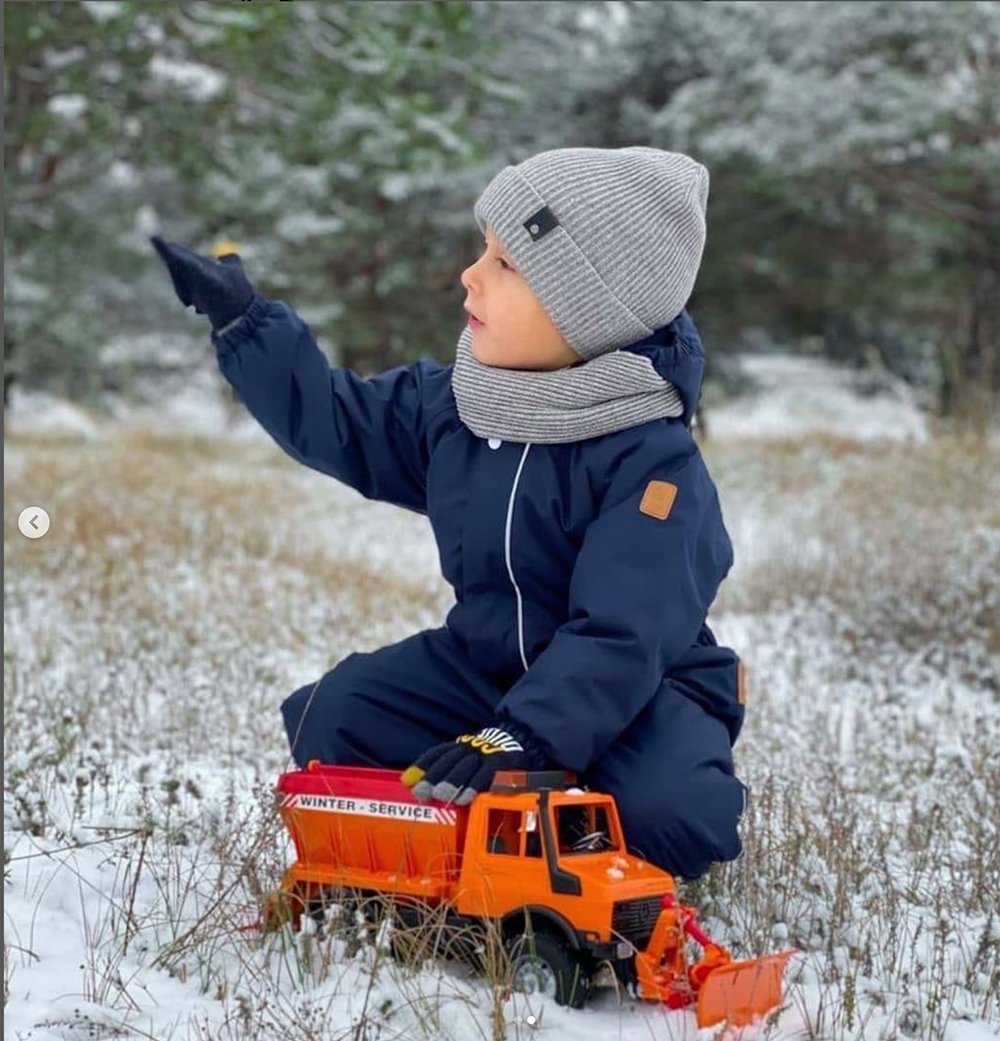 Camion De Déneigement Orange