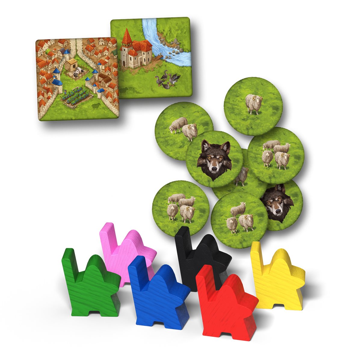 Carcassonne ext. 9 : Moutons et collines