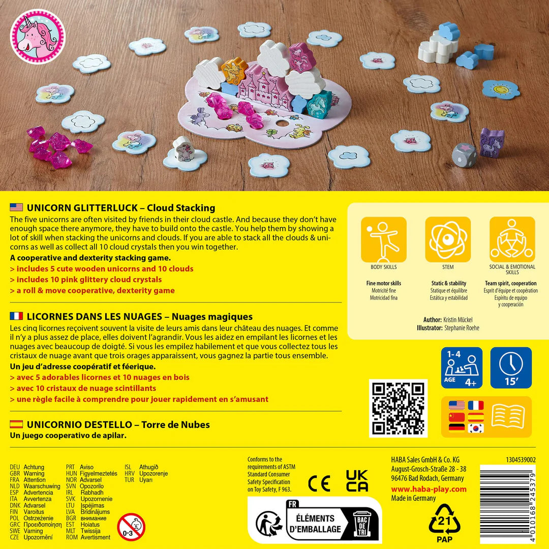 Licornes dans les nuages (multilingue)