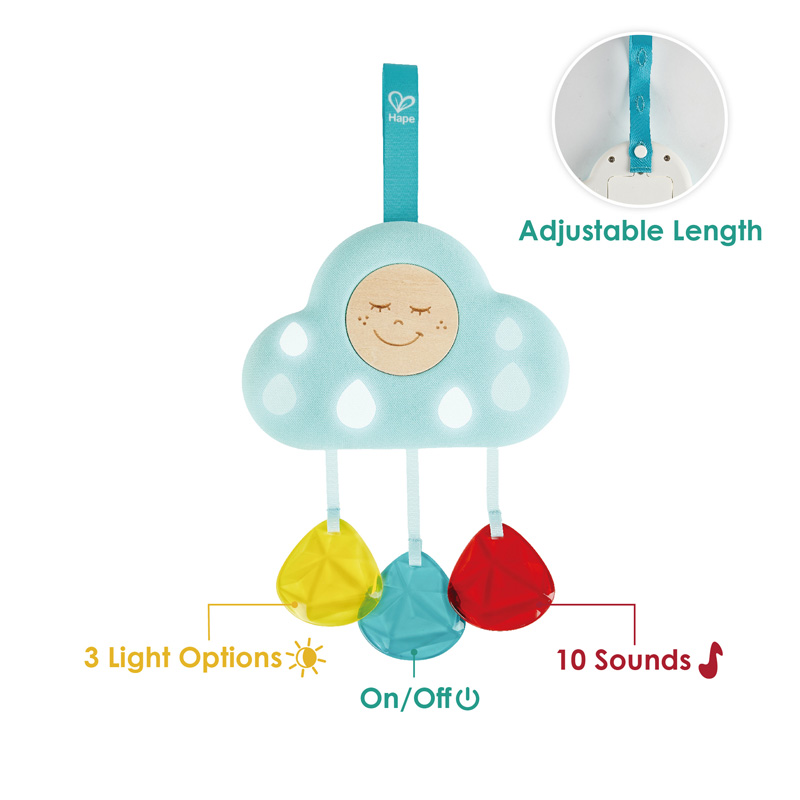 Nuage lumineux musical de HAPE