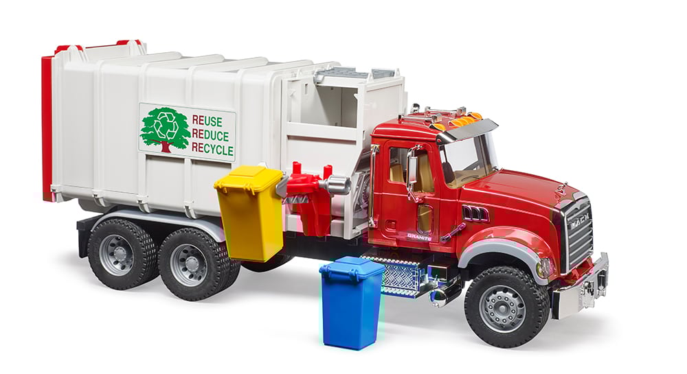Camion de poubelles MACK