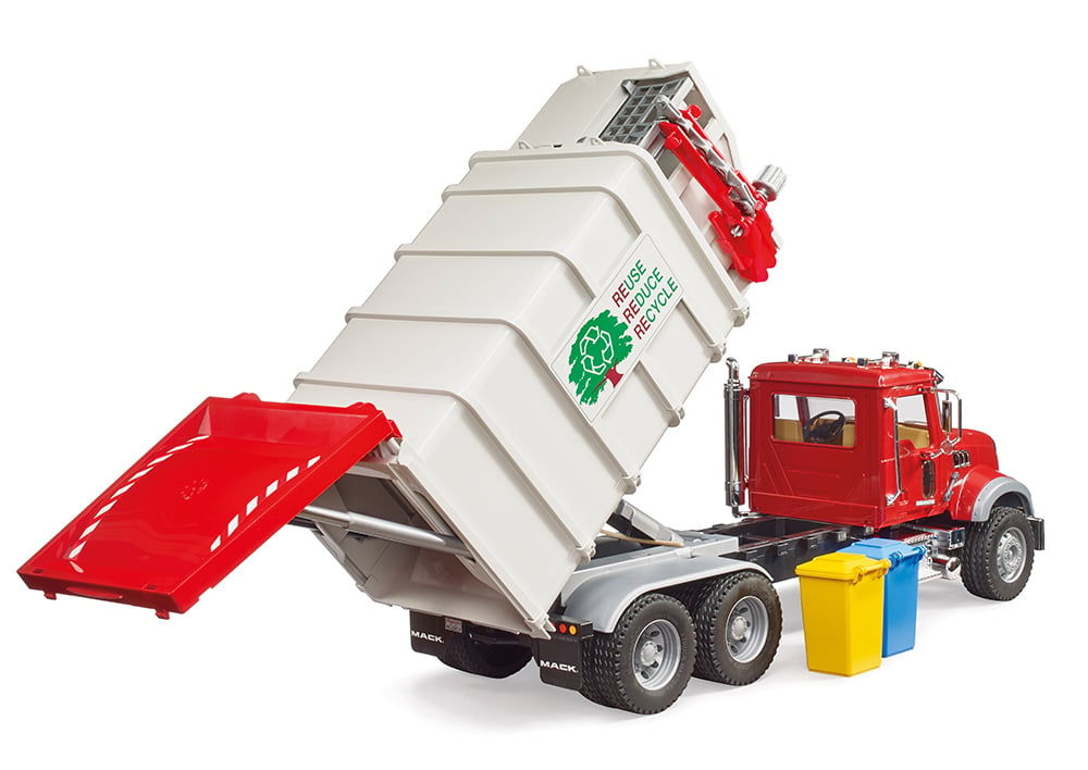 Camion de poubelles MACK