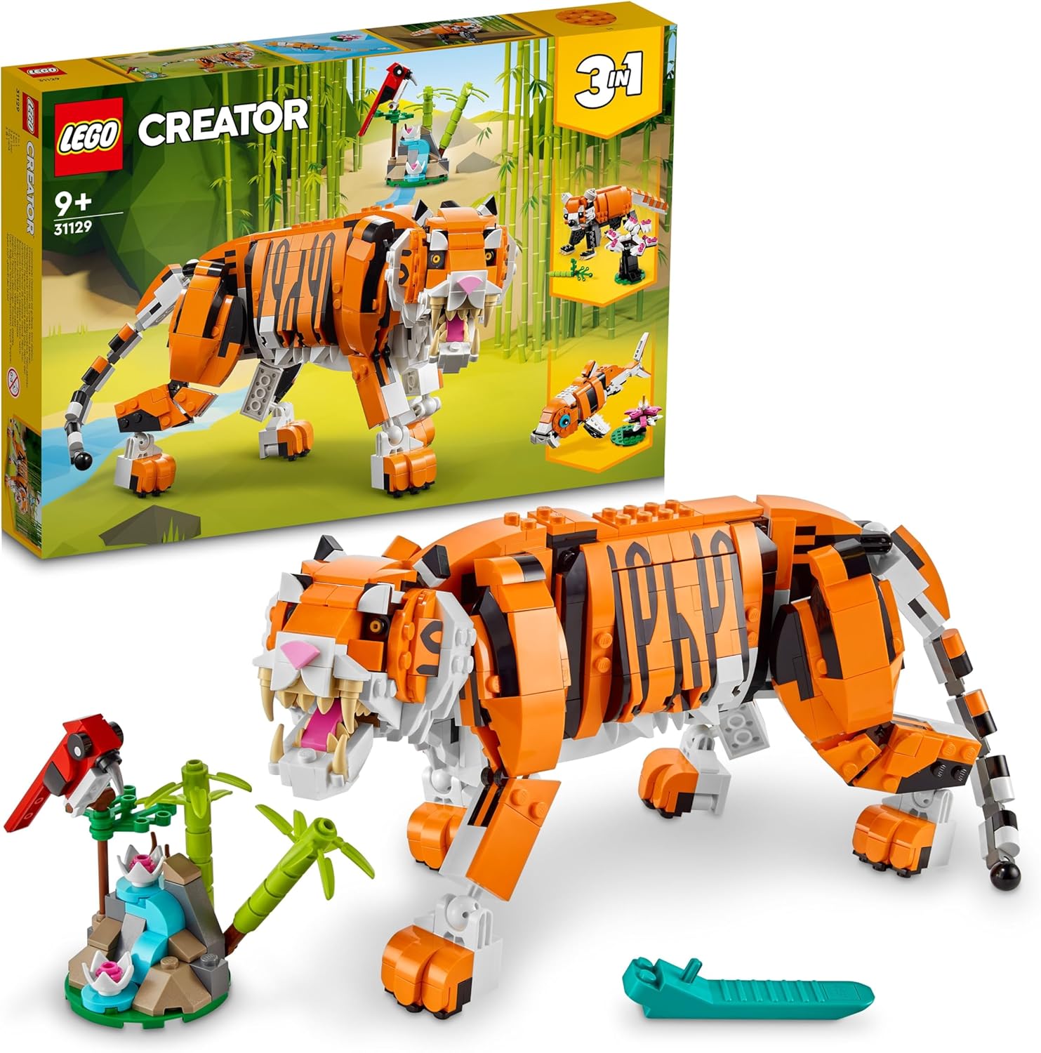 LEGO Le tigre majestueux