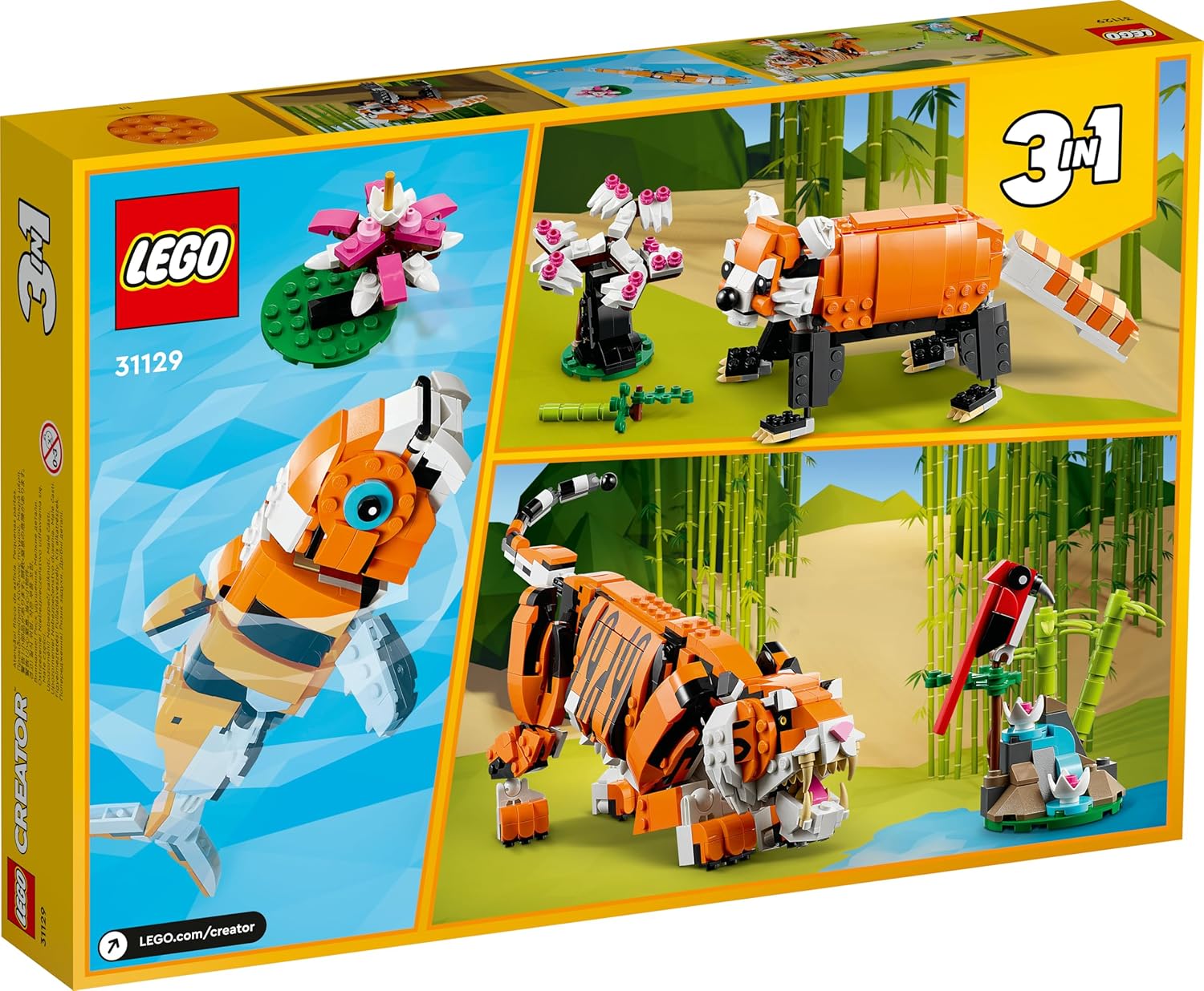 LEGO Le tigre majestueux