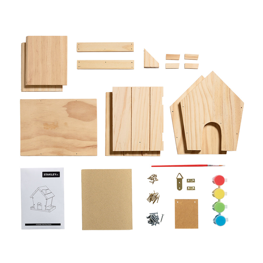 Mangeoire à oiseaux à construire