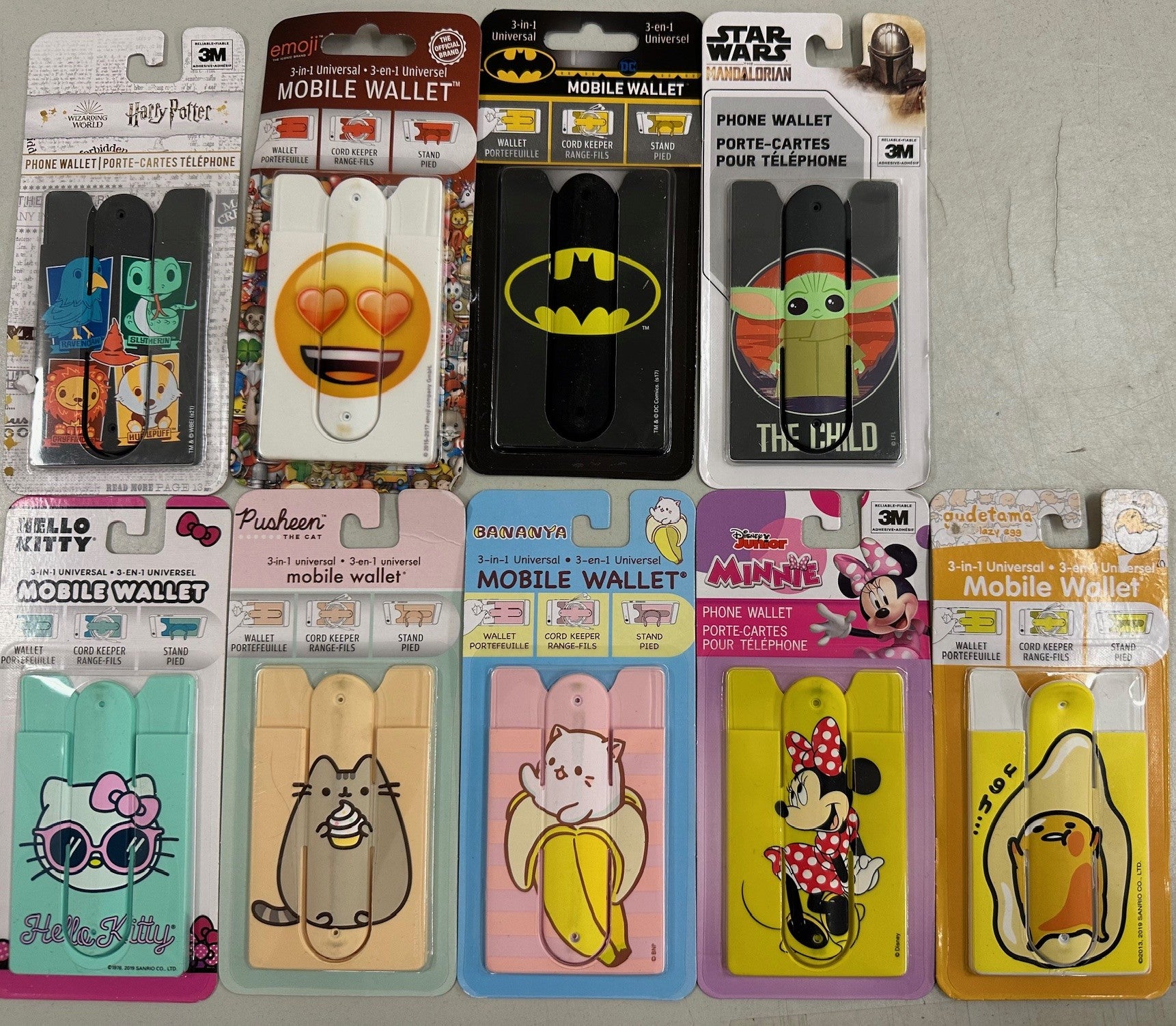 Accessoire 3 en 1 pour téléphone (assortis)
