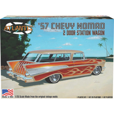 Modèle à coller 57 chevy nomaad 1/25
