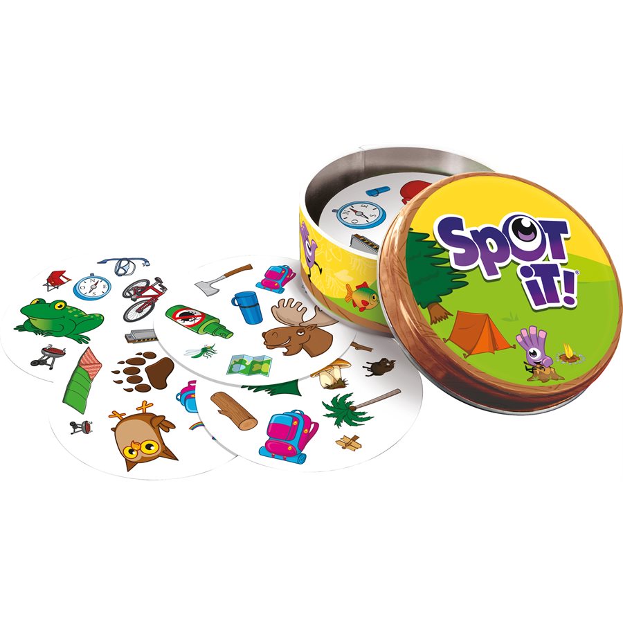 Spot it! Dobble - camping (bil.)
