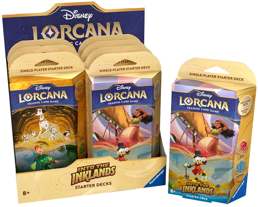 Lorcana 3 Into the Inklands starter deck (VA)