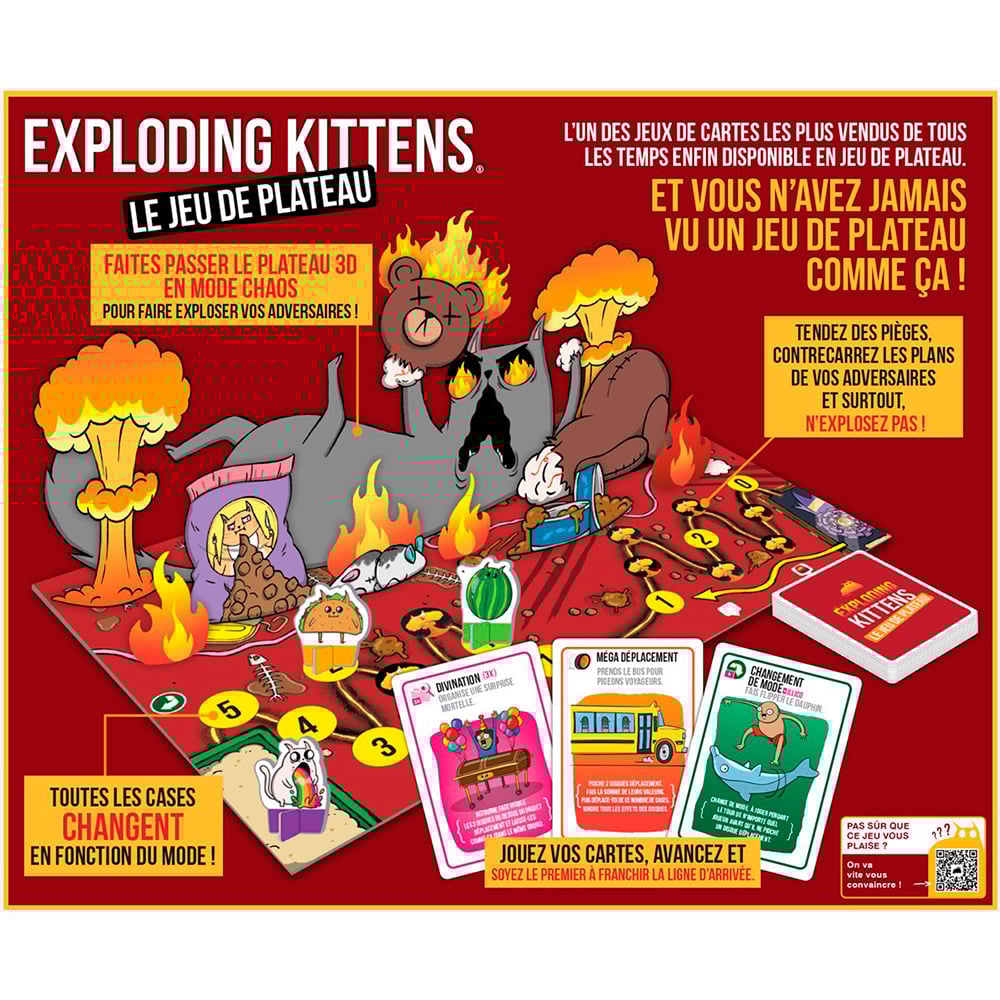 Exploding Kittens Le jeu de plateau (VF)