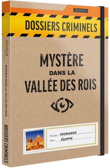 Dossiers Criminels Mystère dans la Vallée des Rois