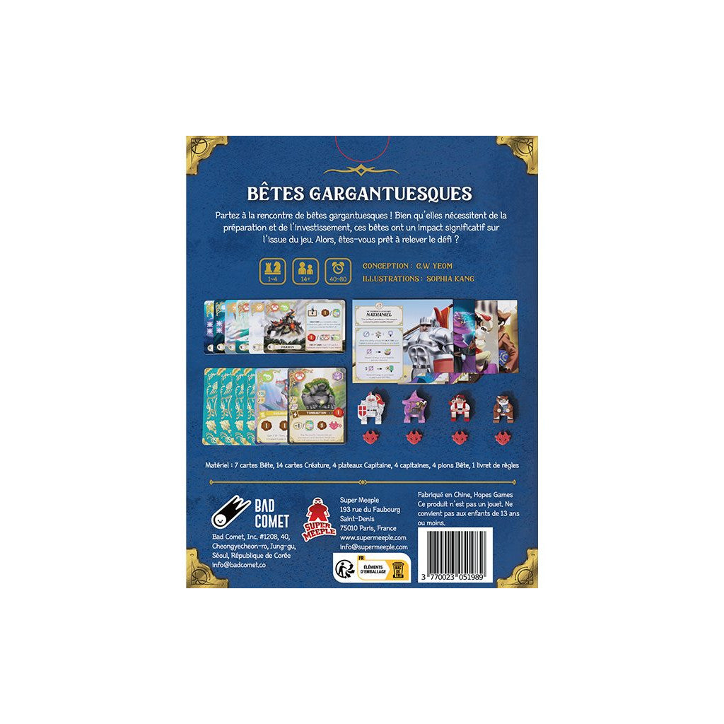 Wondrous Creatures Ext. Bêtes Gargantuesques (VF)