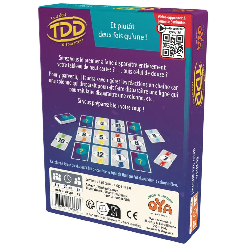 TDD : Tout Doit Disparaître (FR)