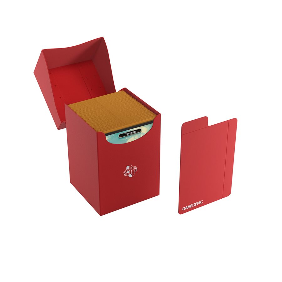 Deck Box - Boîte de rangement 100 cartes : Rouge