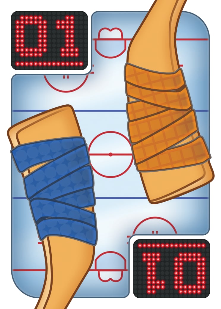 Ti-Guy La Puck Le jeu de hockey