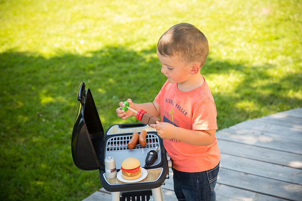 BBQ plancha avec 18 accessoires