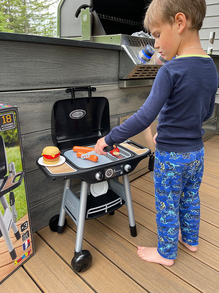 BBQ plancha avec 18 accessoires
