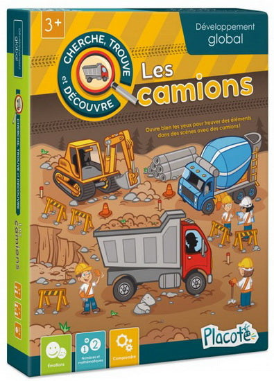 Placote Cherche, trouve et découvre: les camions
