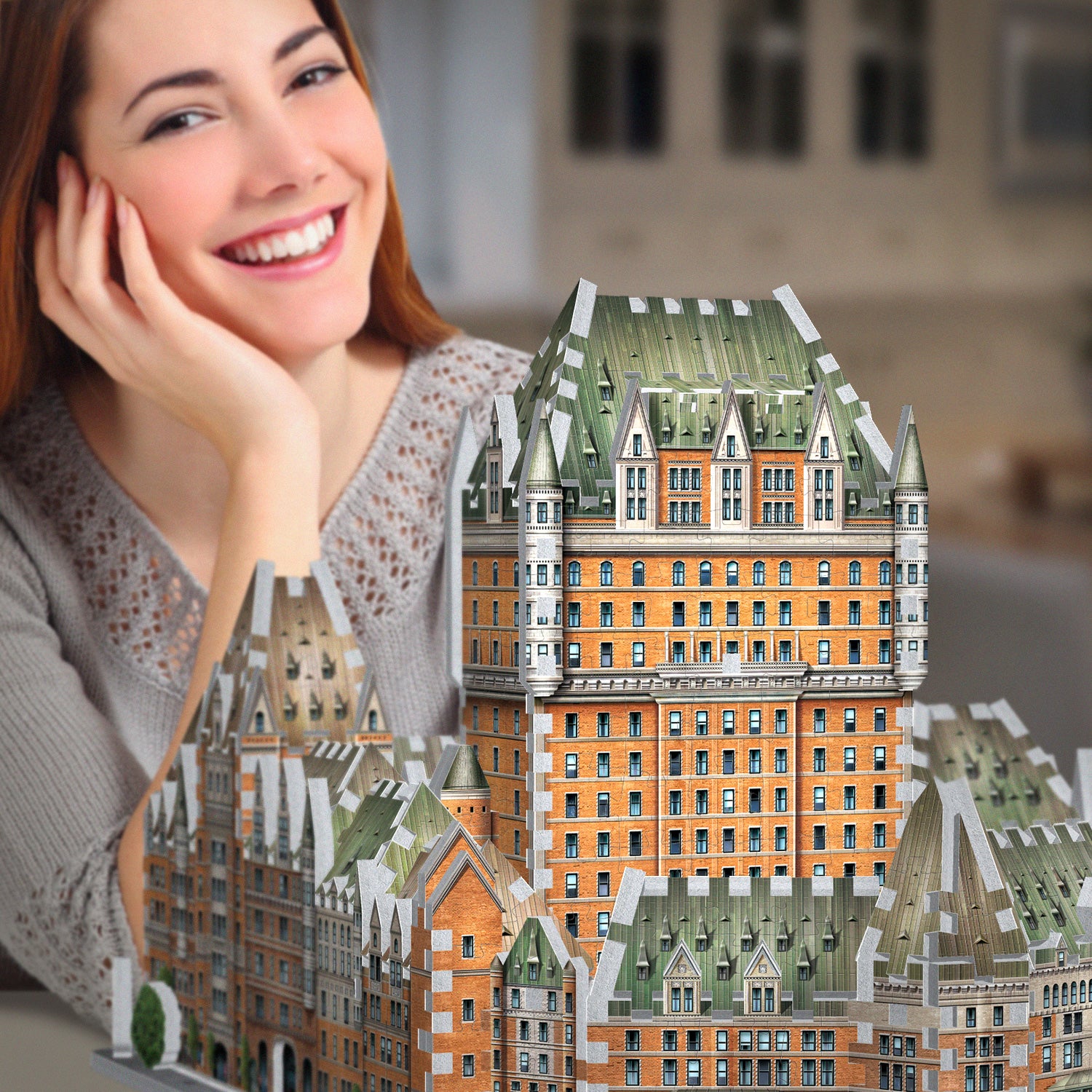 Château Frontenac, casse-tête 3D