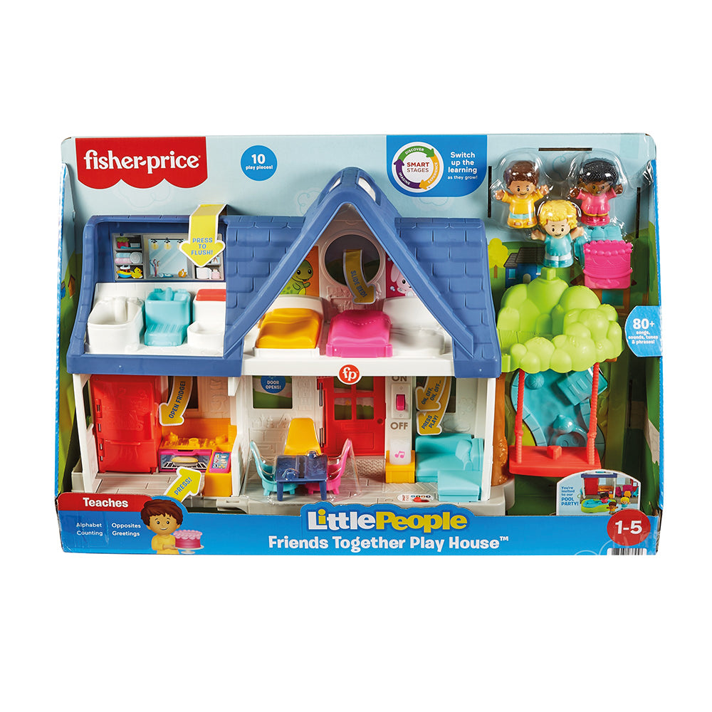Little People Jouéclub Porteur Maison Little People Fisher Price