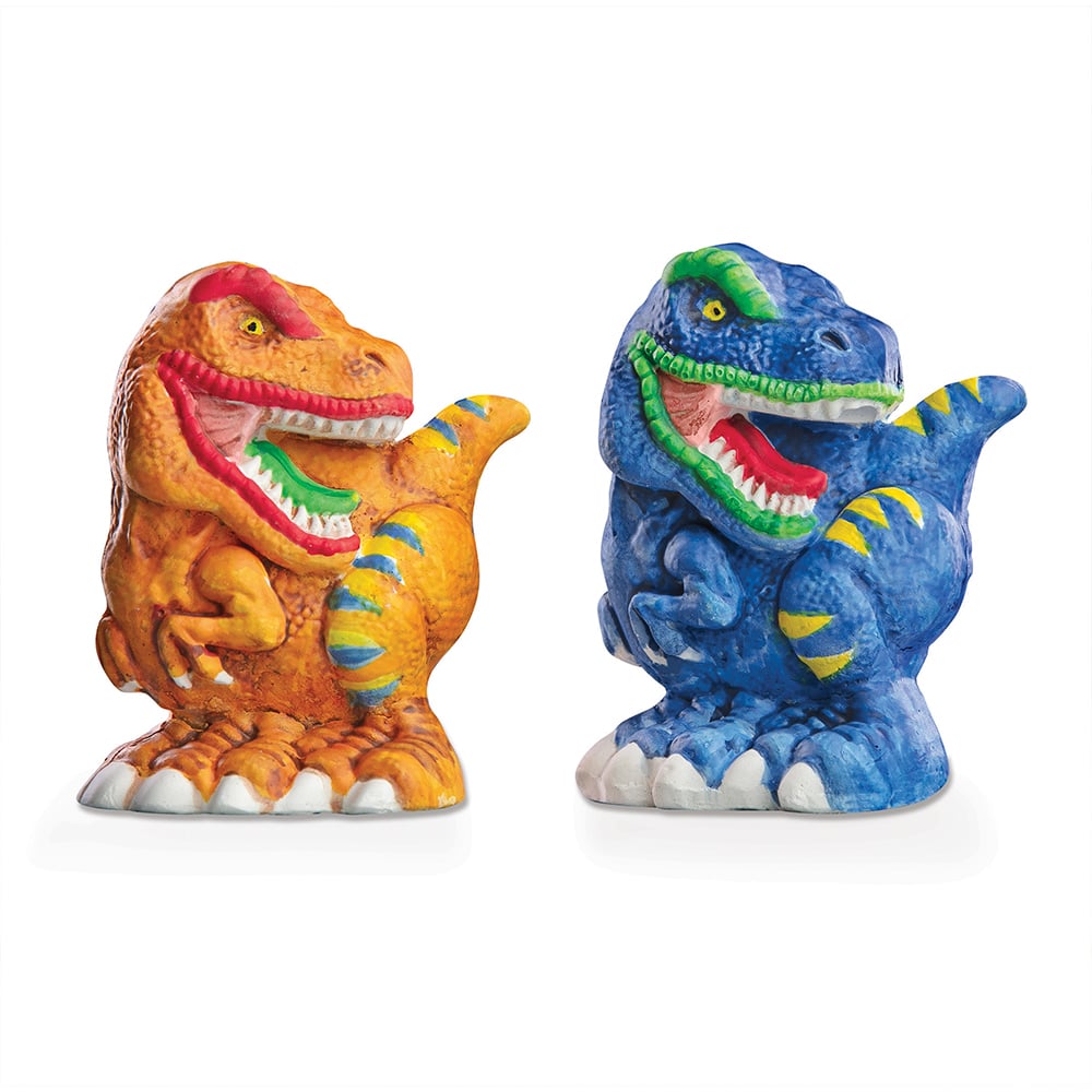 Moulage et peinture 3D dinosaures