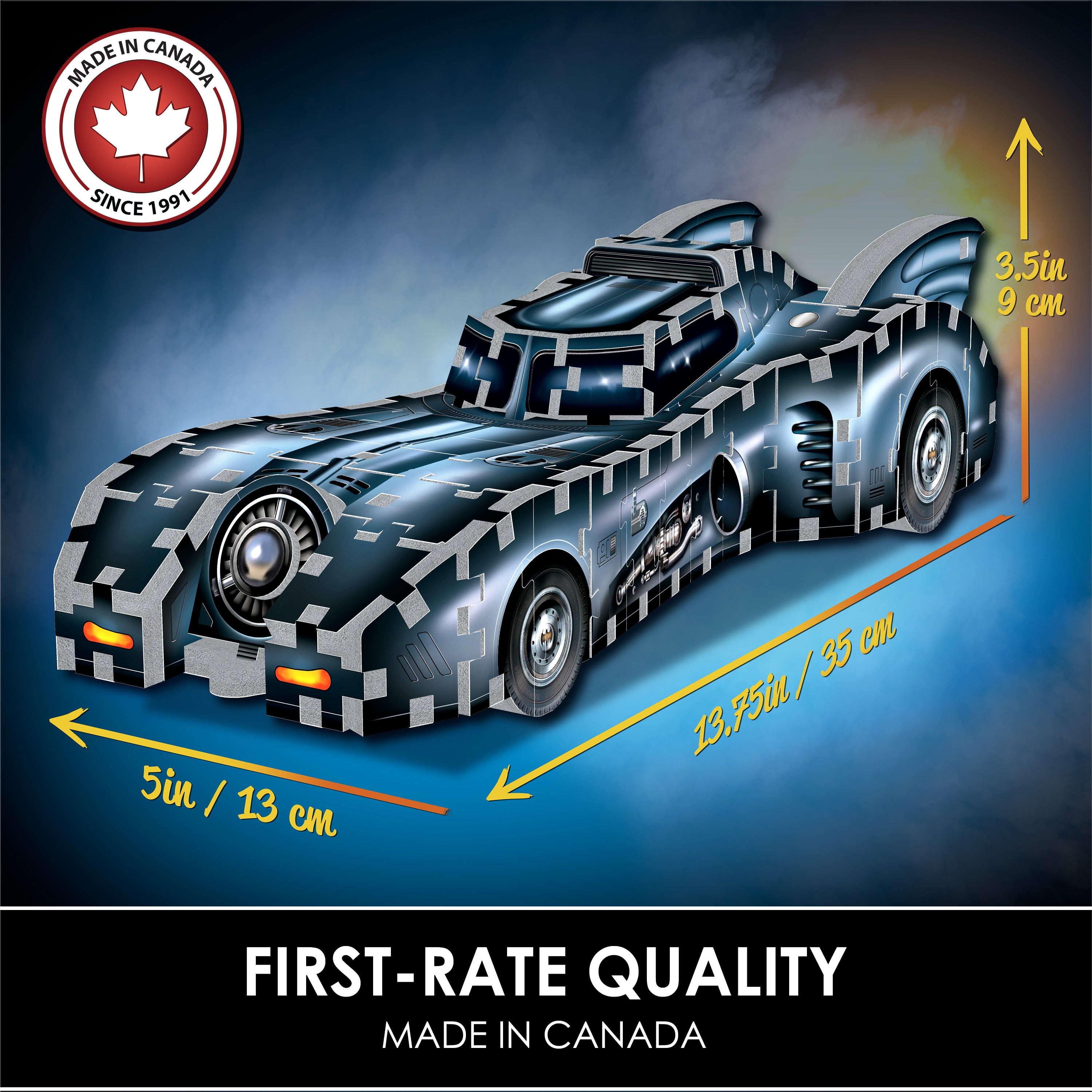 Casse-tête 3D - La Batmobile 255 pcs