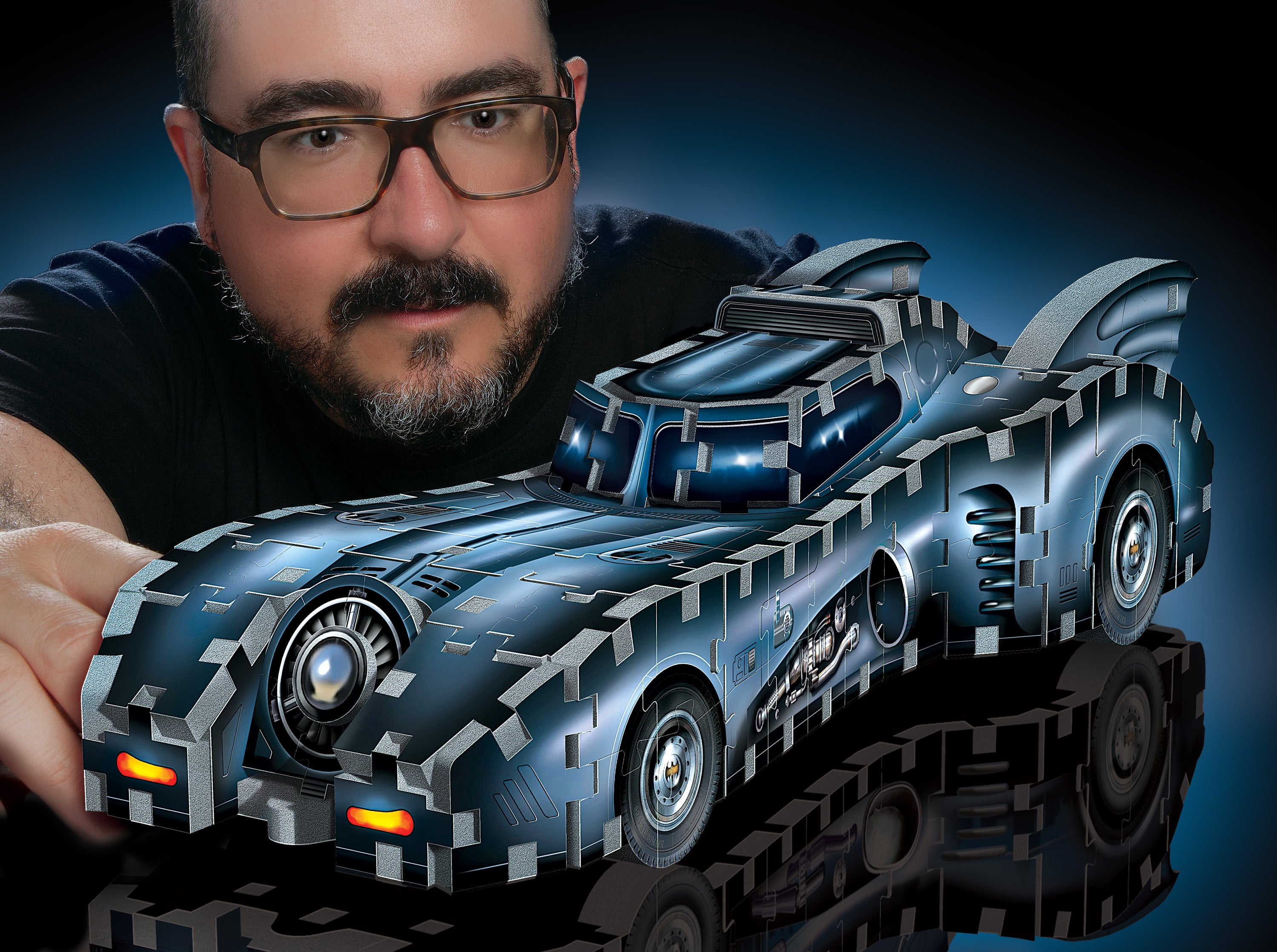 Casse-tête 3D - La Batmobile 255 pcs