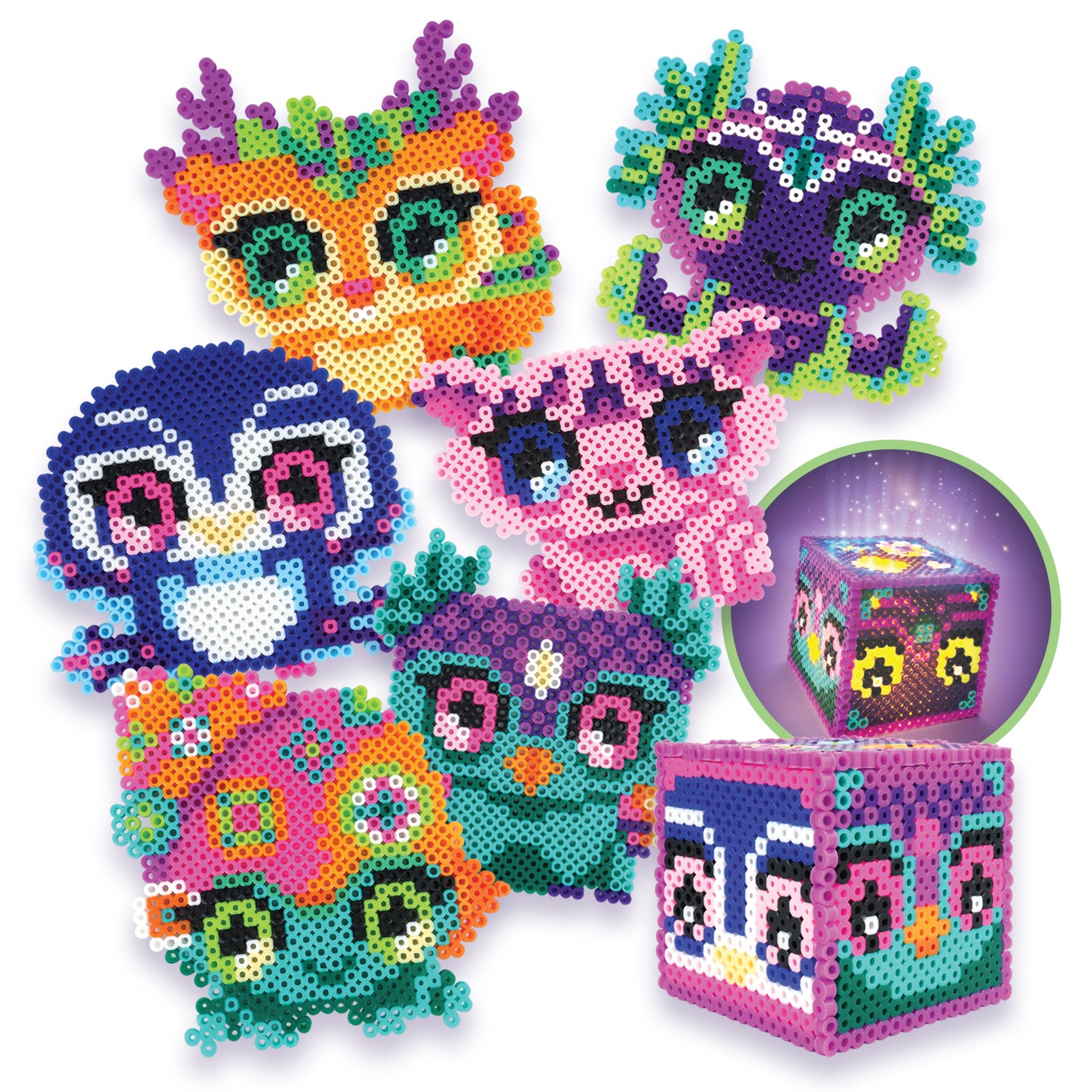 Soldes D'hiver 2026 : Hama Set De Quatre Pots De Perles À Repasser (Env. 52000) Pas Cher