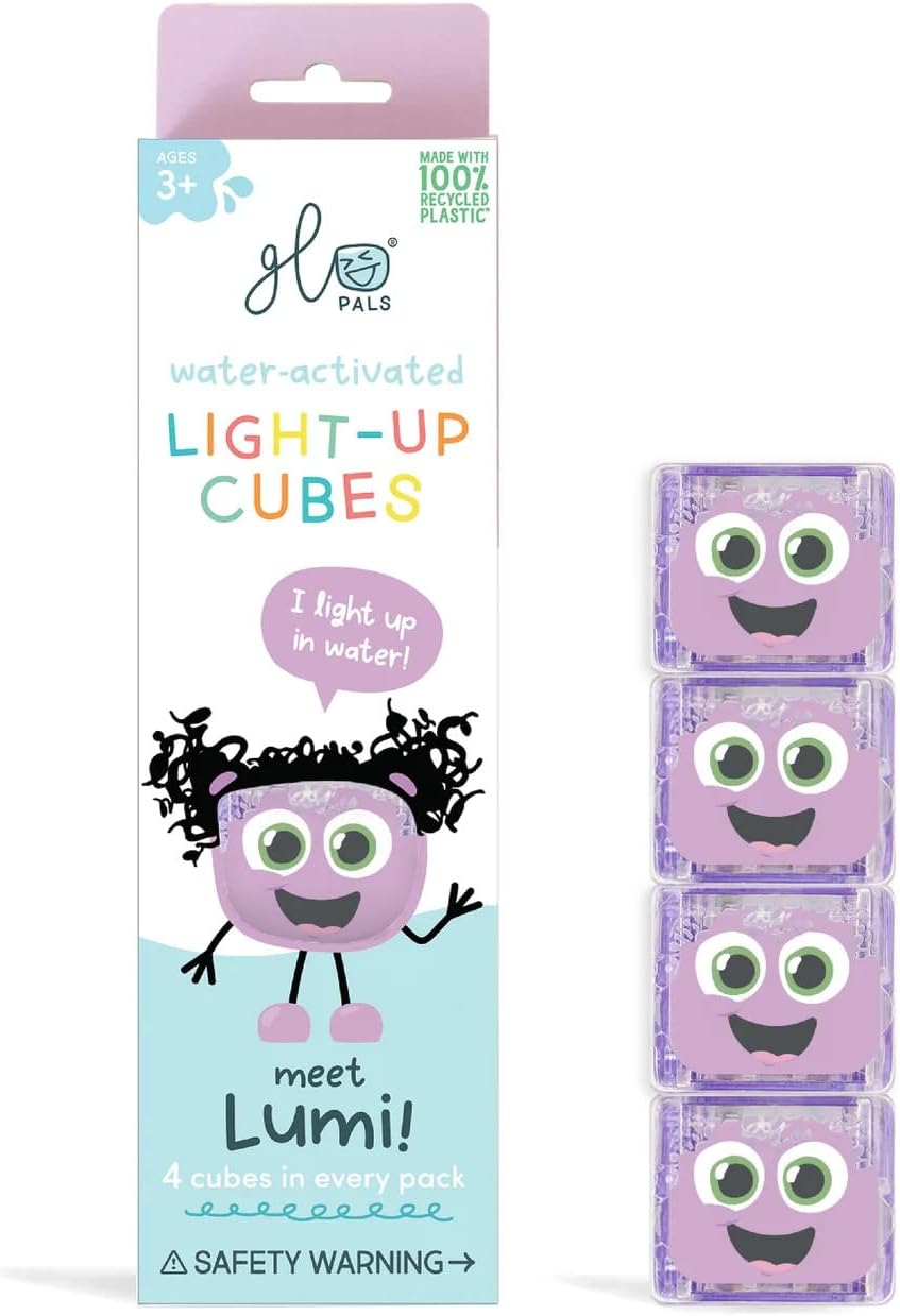 Lumi-Cubes lumineux Glo Pals mauves