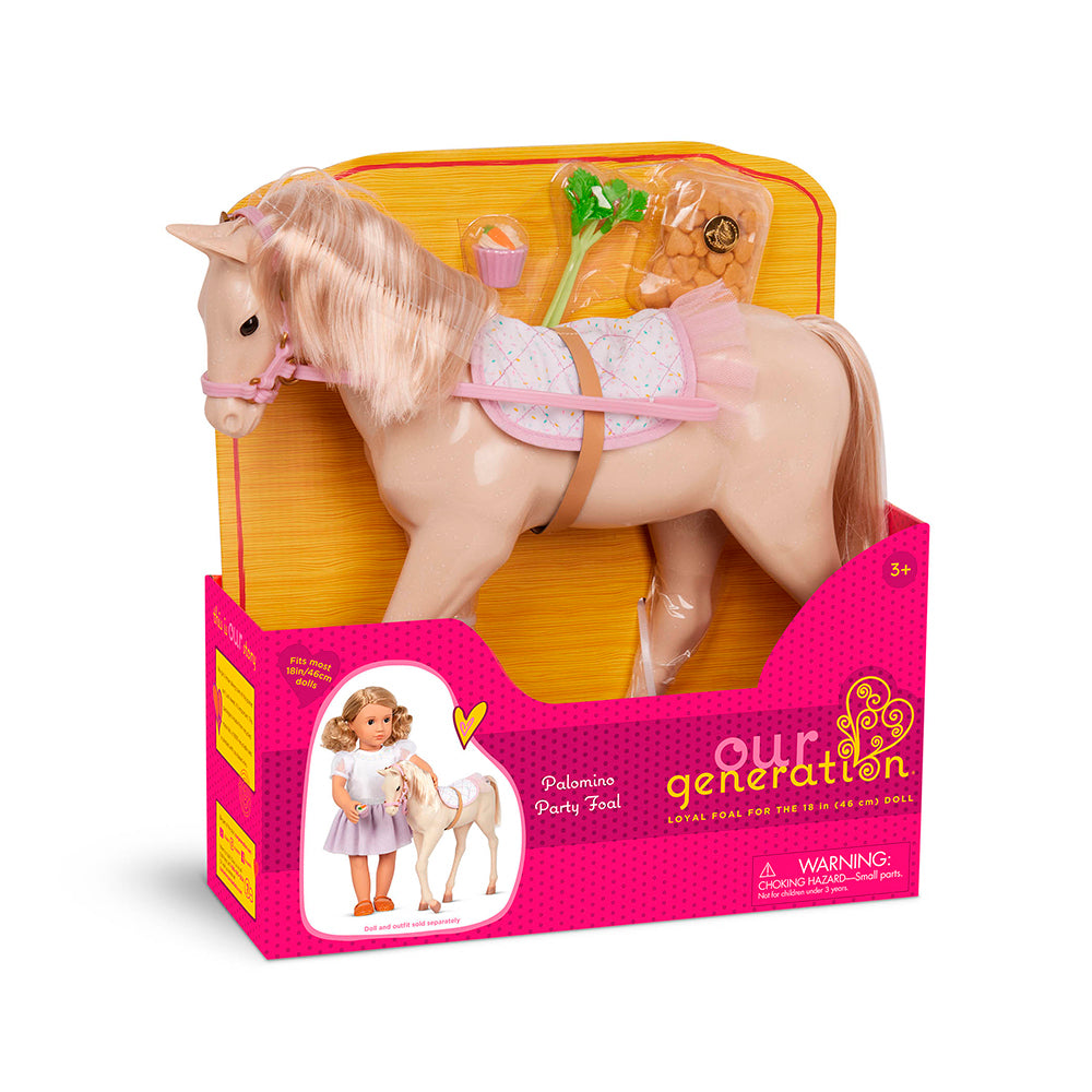 Poulain Palomino "Birthday Foal"