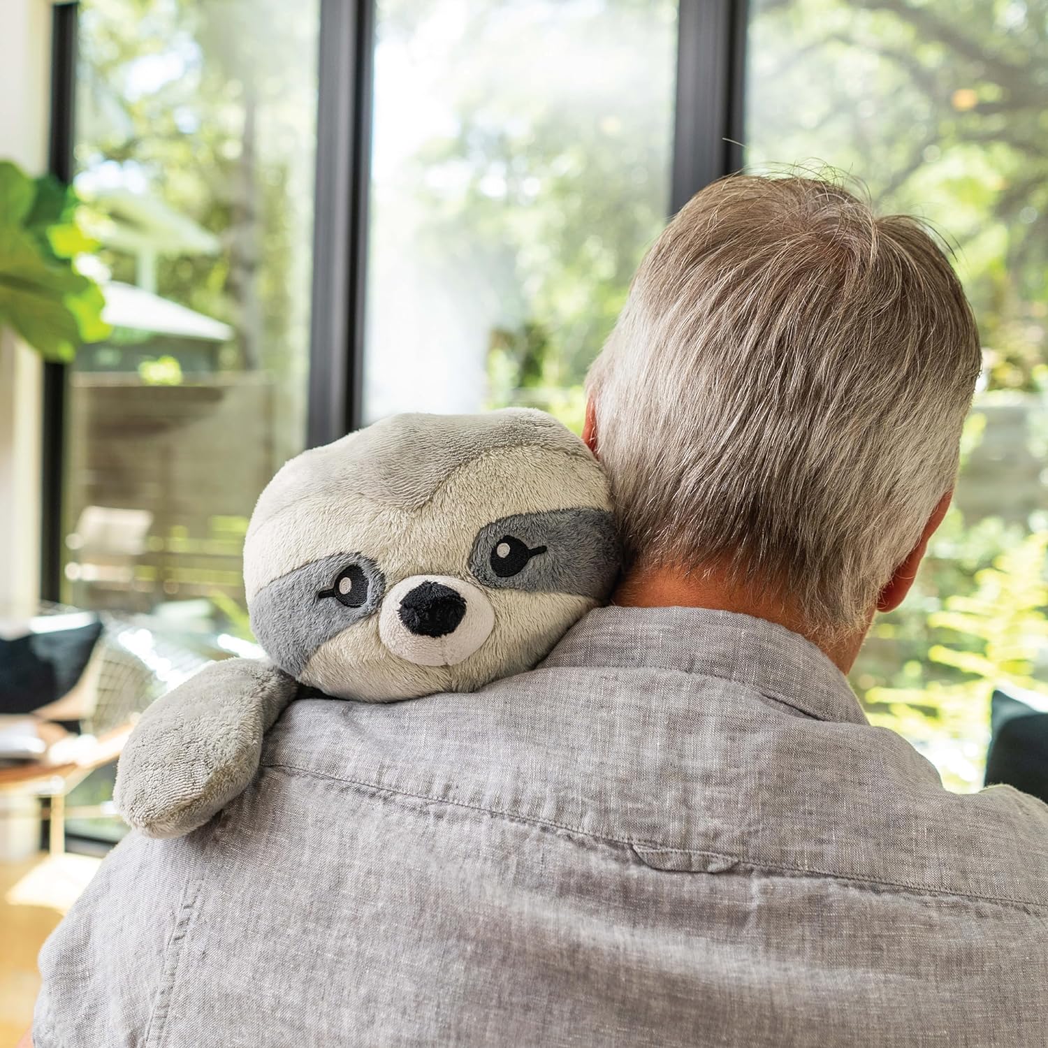 Peluche lestée Sam le paresseux 4,5 livres