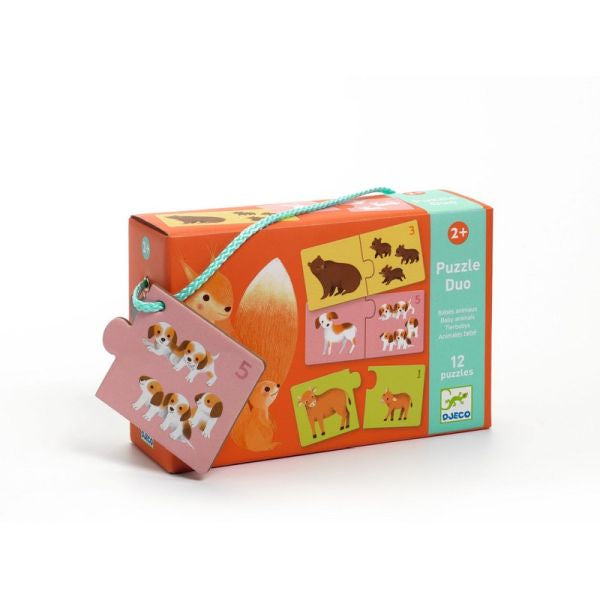 Puzzle duo / Baby Animals