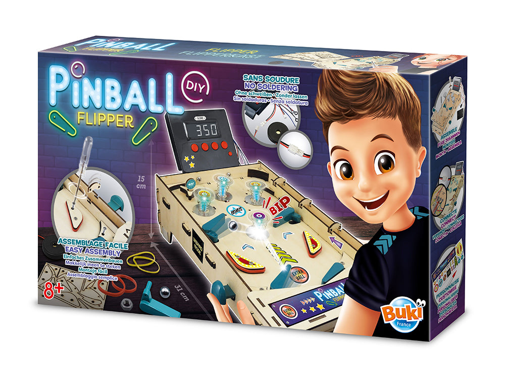 Flipper, jeu de pinball à construire