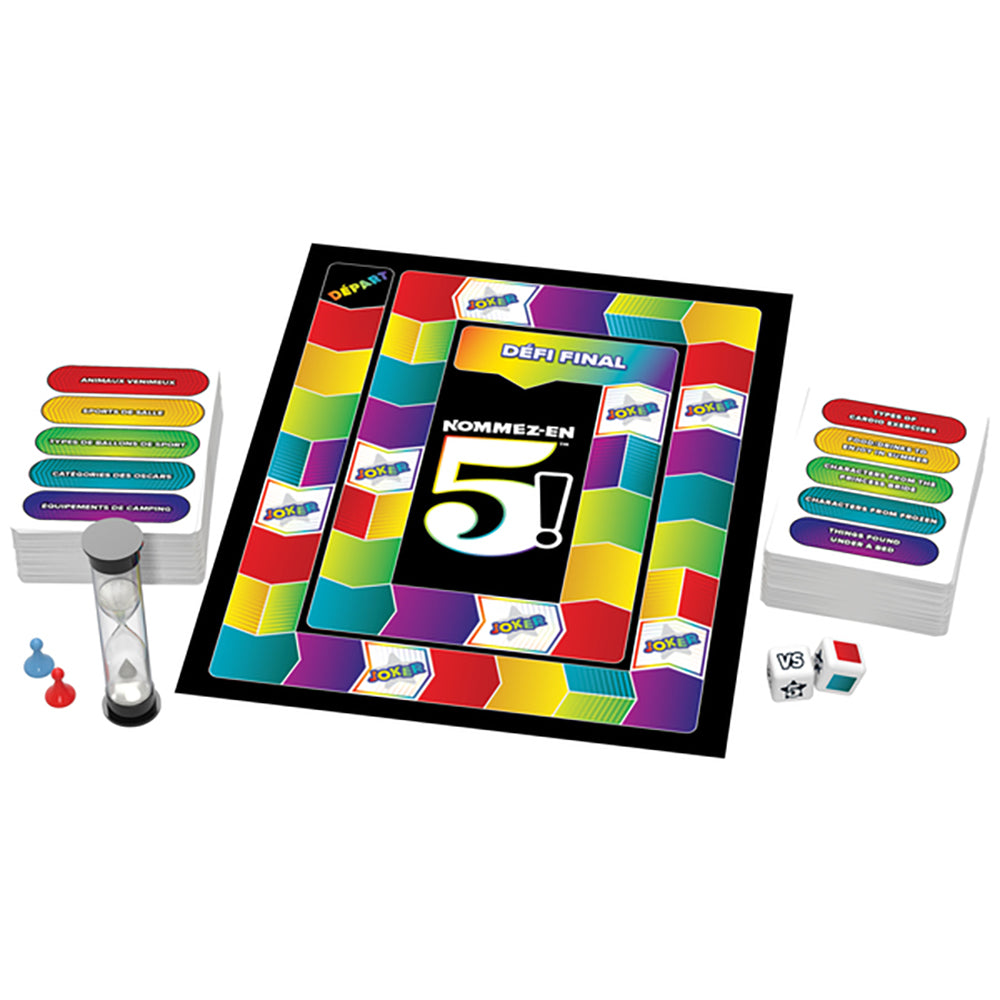 Jeu Nommez en 5