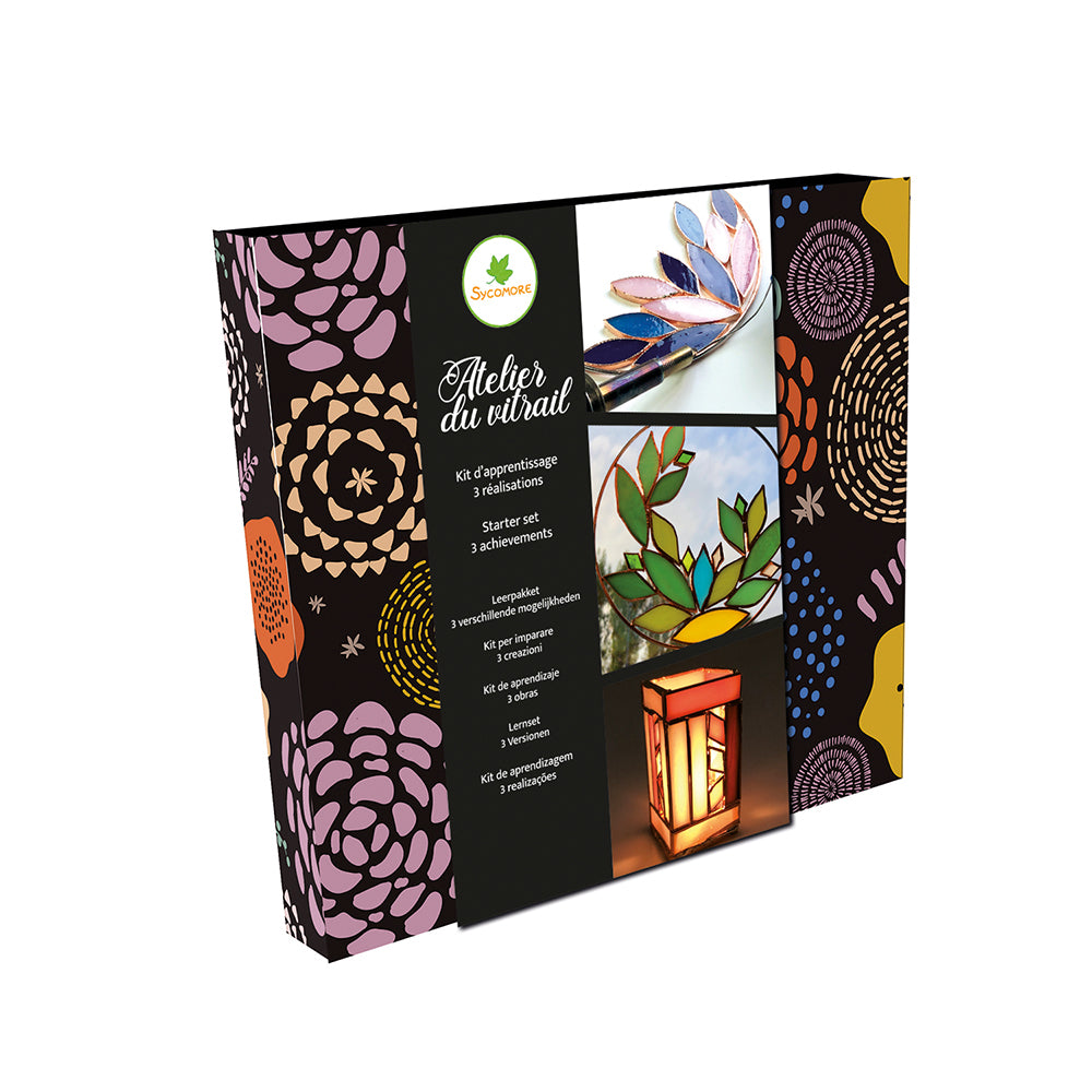 Atelier du vitrail -Ensemble d'apprentissage