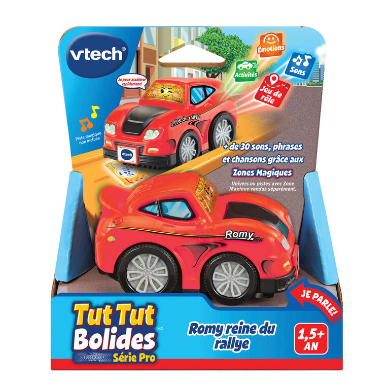Tut Tut Bolides Romy, rally queen