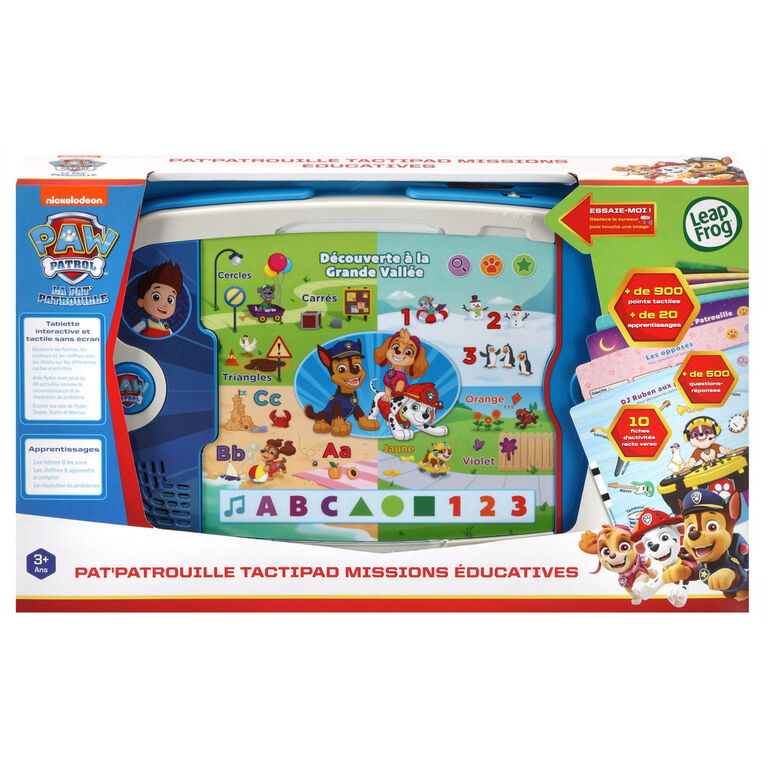 Paw Patrol - TactiPad Educational Missions