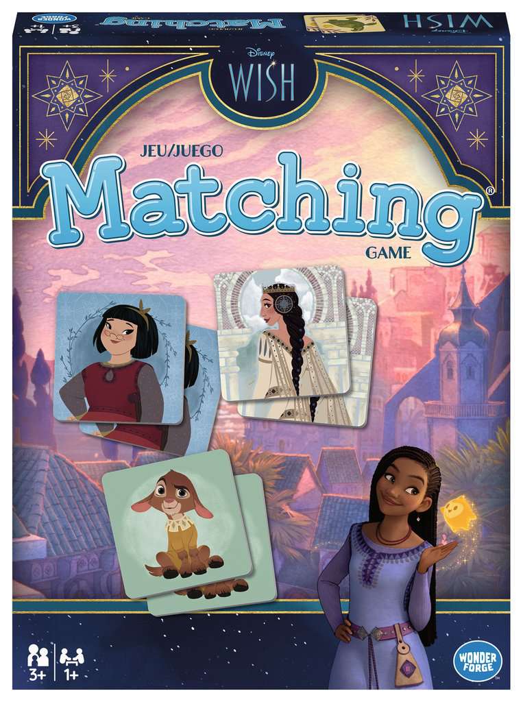 Jeu de mémoire Disney Wish