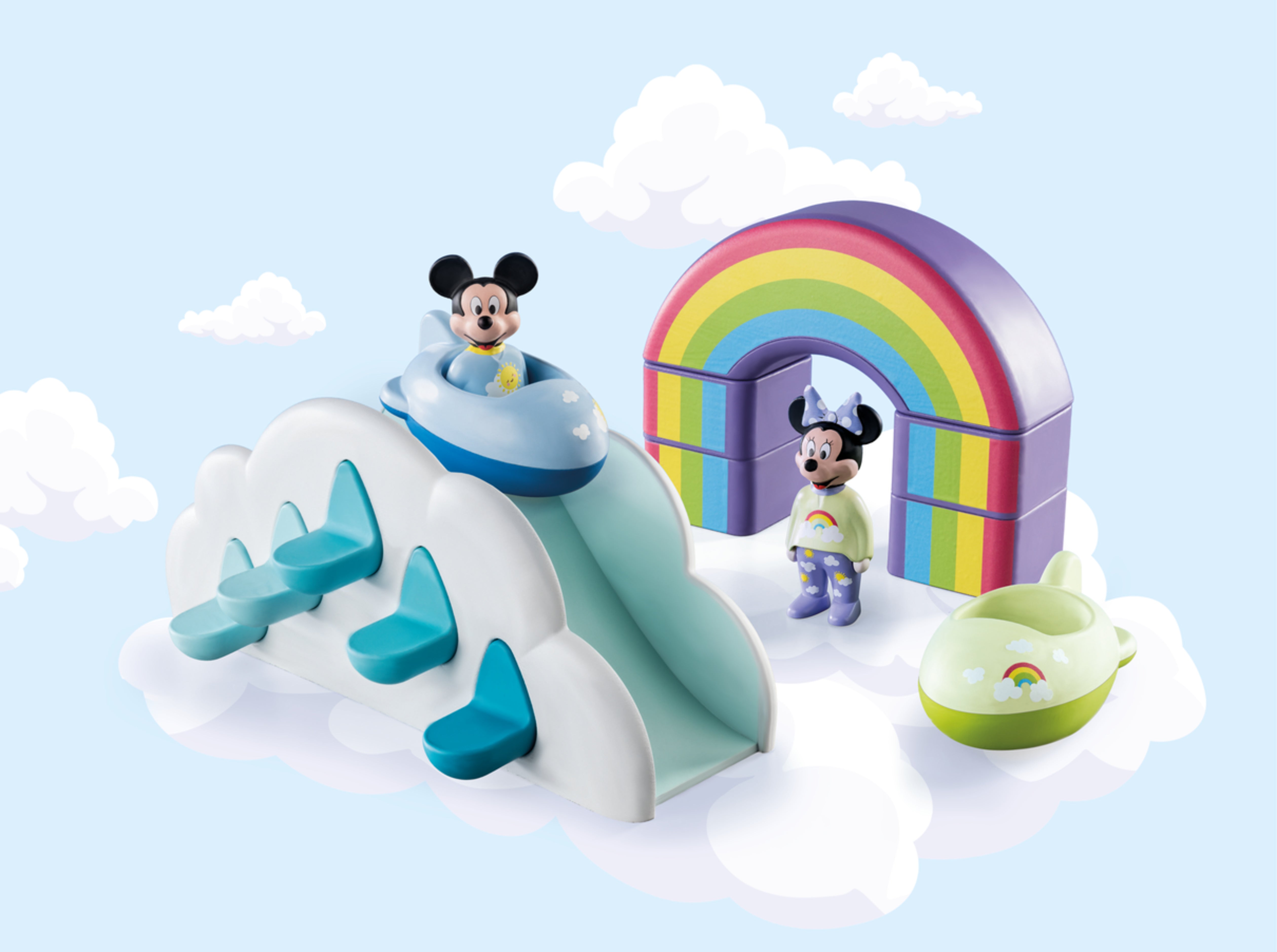 Maison des nuages de Mickey et Minnie