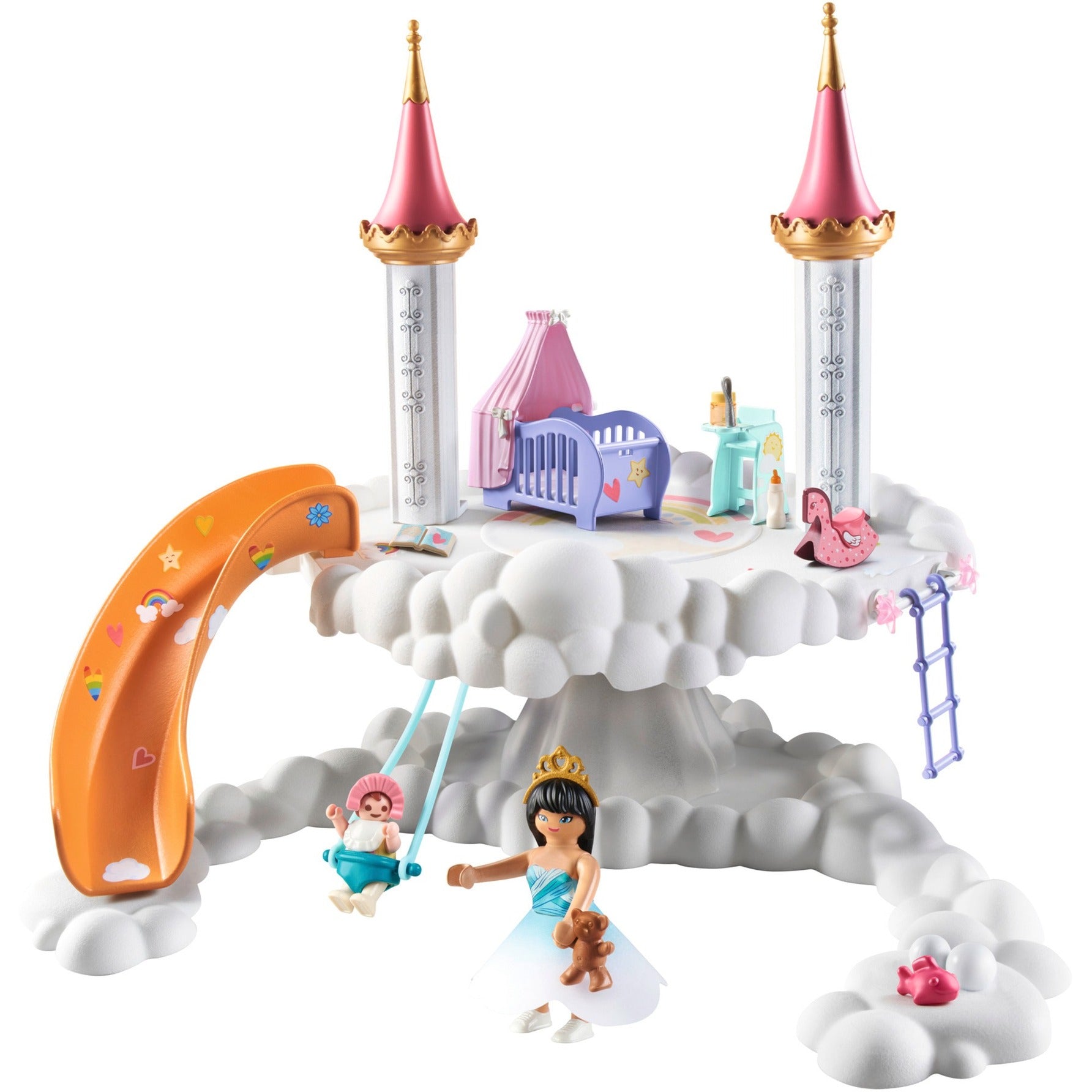 Chambre de bébé dans les nuages