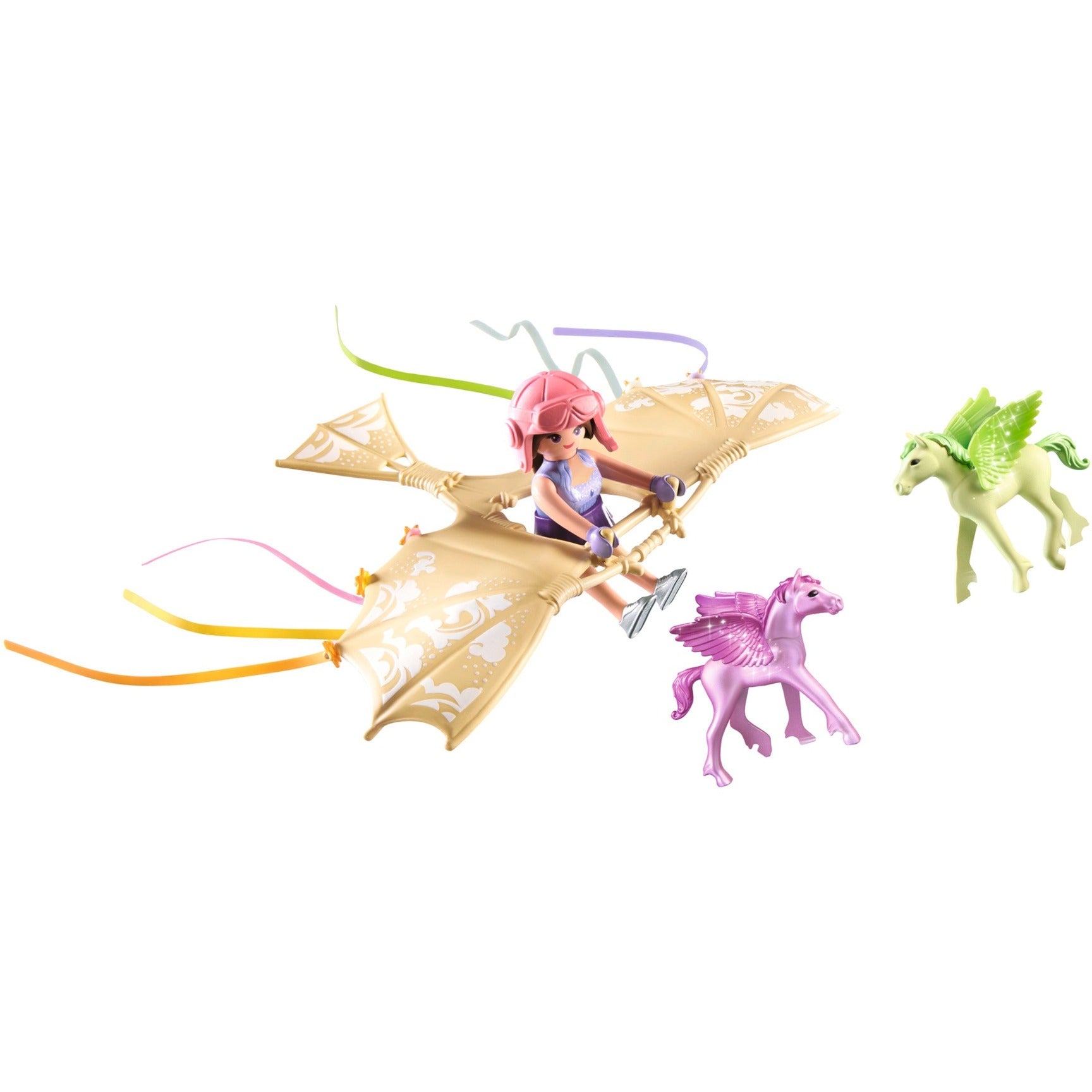 Princesse et poulains ailés