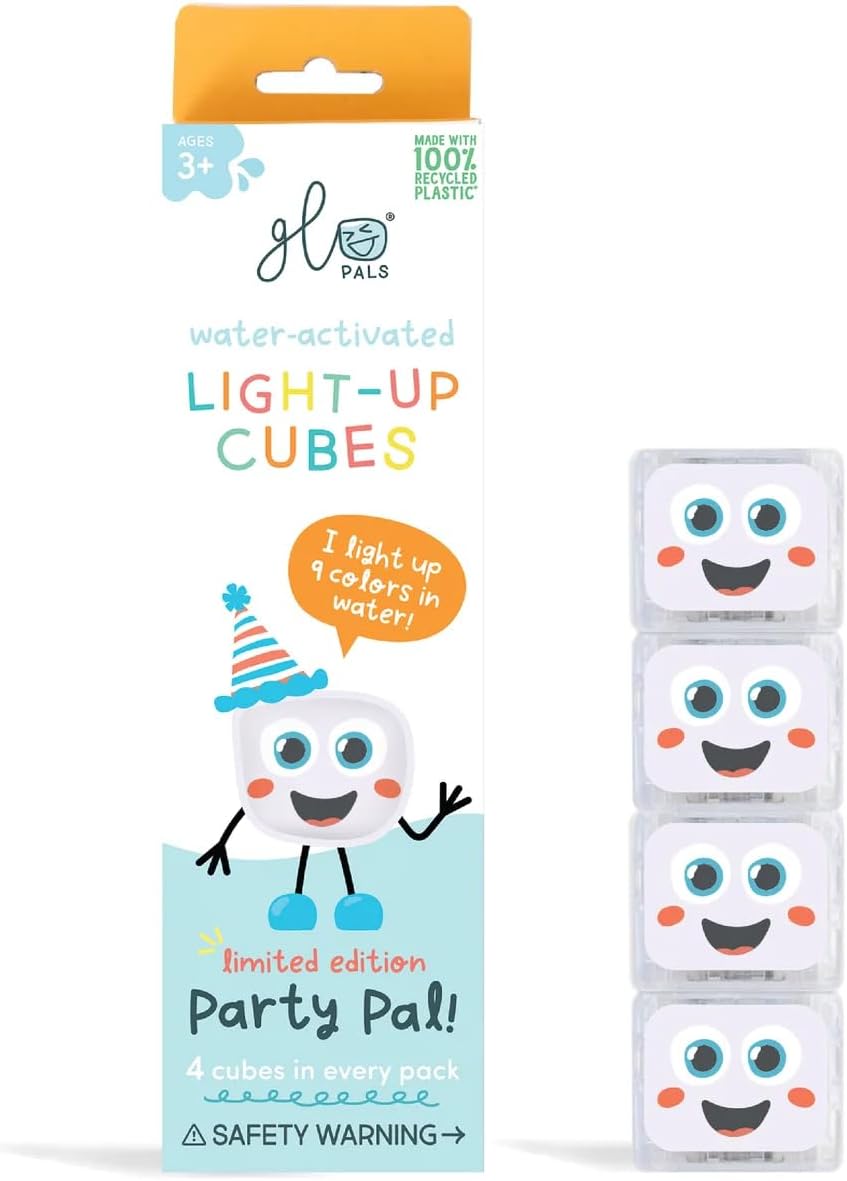 Party Pal - Cubes lumineux Glo Pals blancs