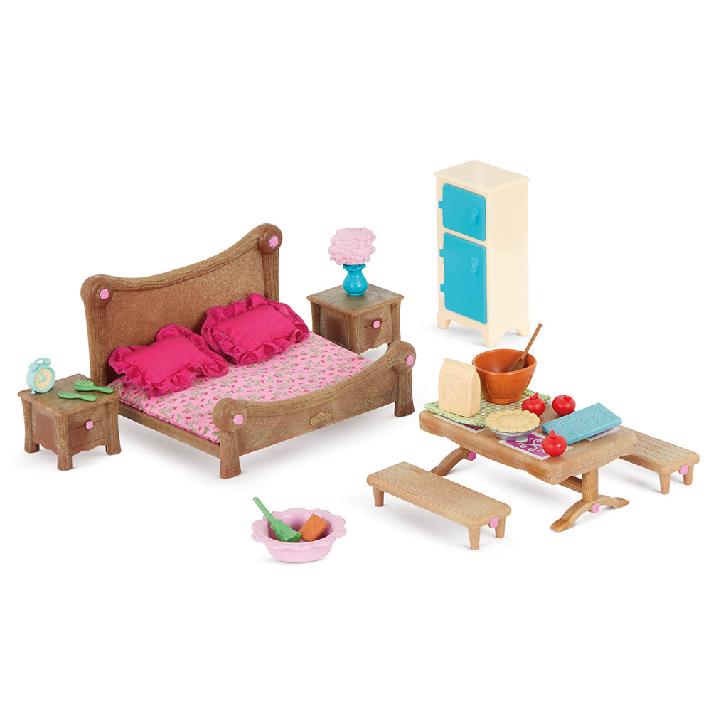Ensemble de chambre à coucher et salle à diner
