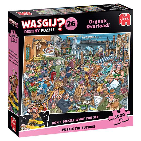 Wasgij Destiny 26 - rempli de bio, 1000 pièces