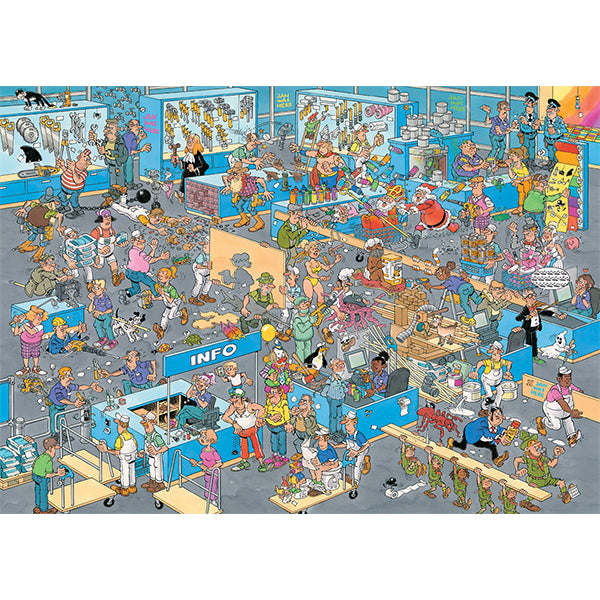 JVH Magasin de brico, 2X1000 pièces