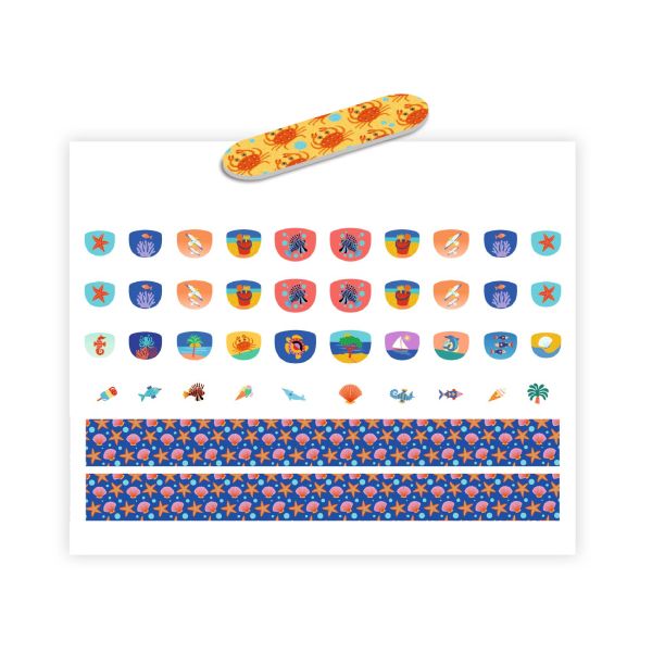 Nail Stickers / Mediterranean #CO 10#